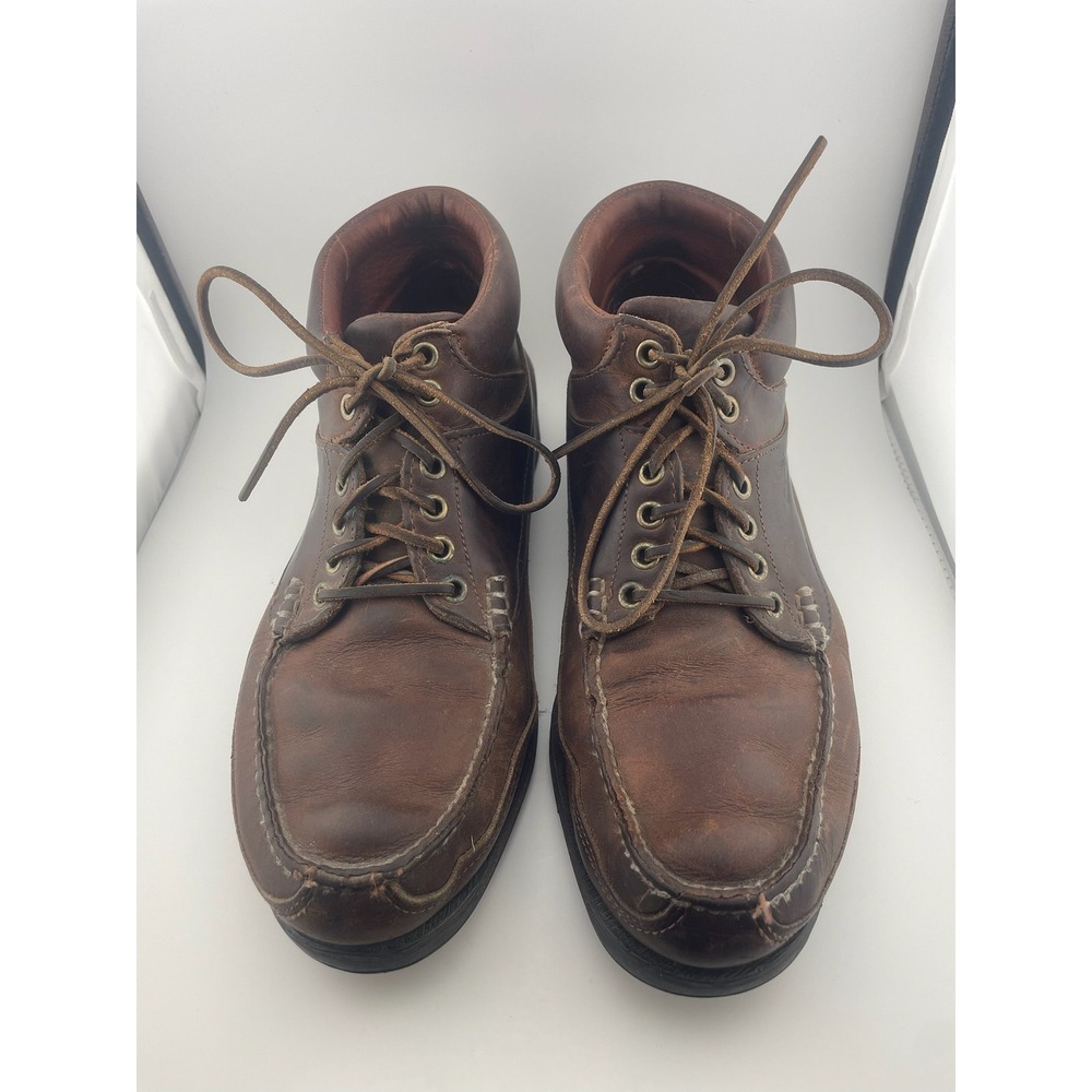 Timberland Men's Chukka Boots‎ size 12 brown leather workwear